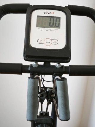 Bicicleta Estática Plegable Negra