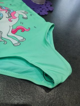 Costume da bagno unicorno tg 3/4 anni
