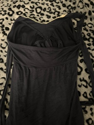 Top Wet Seal Vintage con Perlas