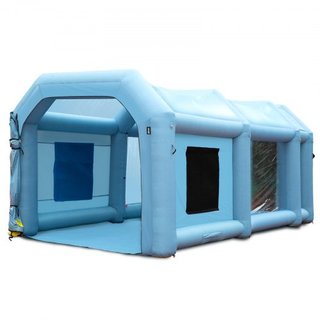 Tienda de Pintura Inflable para Autos 610 cm x 305 cm x 244 cm Sistema de Filtro 2 Ventiladores