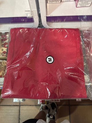 Peto de trabajo rojo talla M nuevo a estrenar