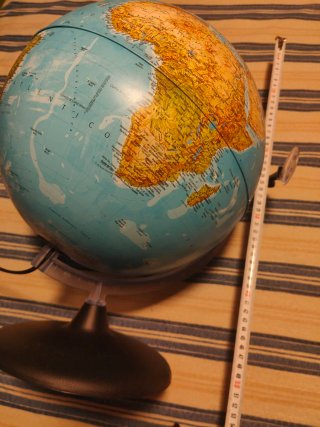 Lámpara Globo Terráqueo Iluminado