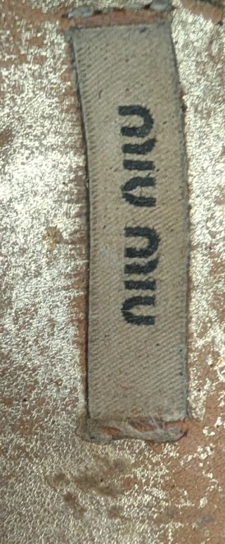 Miu Miu ballerine tg.36. vera pelle