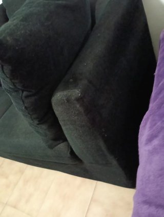 Sofá Chaise Longue Negro