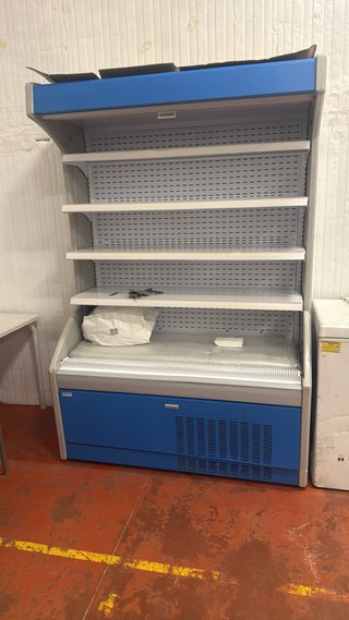Vitrina Refrigerada Azul