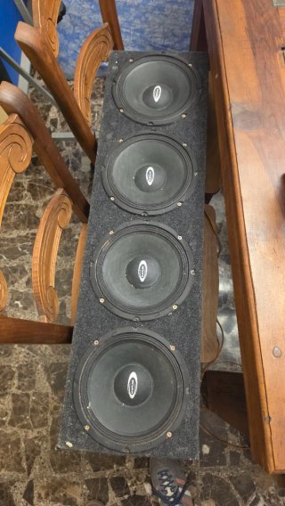 Medios Kipus 12 750W con caja litrada