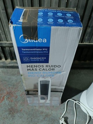 Calentador eléctrico de bajo consumo con ventilado