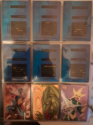 Lote 30 Cartas Overpower Marvel X-Men CCG TCG