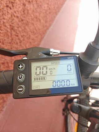 Bicicleta Eléctrica HITWAY Negra