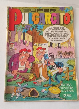 Antiguos tebeos de PULGARCITO