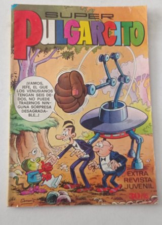 Antiguos tebeos de PULGARCITO