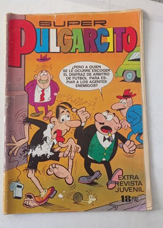 Antiguos tebeos de PULGARCITO