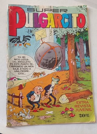 Antiguos tebeos de PULGARCITO