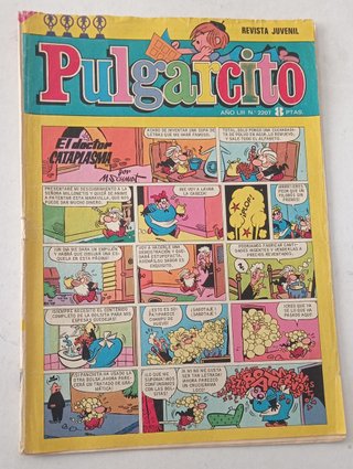 Antiguos tebeos de PULGARCITO