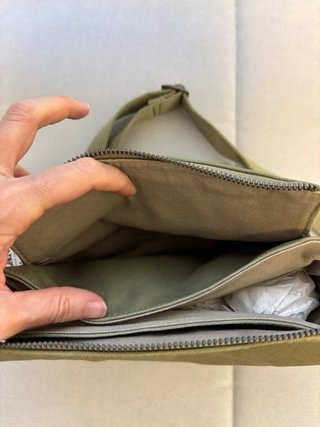 Bolso bandolera Slang verde