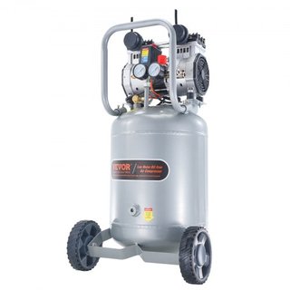 Compresor de Aire de 49.2 L 2HP 4 SCFM@90PSI Compresor de Aire Sin Aceite 116PSI