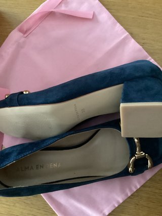 Zapatos Alma en Pena azules