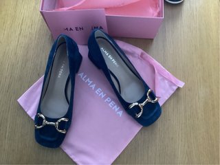 Zapatos Alma en Pena azules
