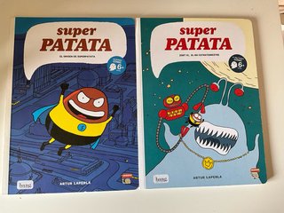 Superpatata – 2 cómics infantiles de Artur Laperla