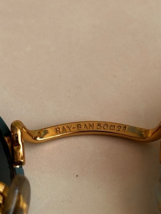 Gafas de sol Ray-Ban RB3447-J-M Oro/Verde