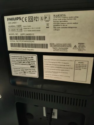 TV Philips Nera