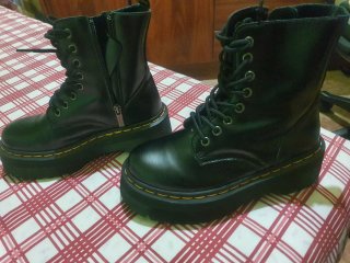 Botas Dr. Martens Negras Plataforma