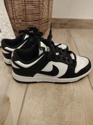Nike Dunk Low Black White Talla 37.5