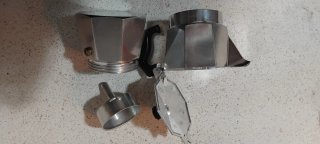Cafetera italiana aluminio pequeña