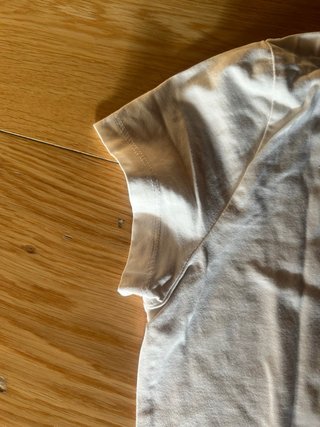T-shirt bianca stampa floreale Beautiful Life