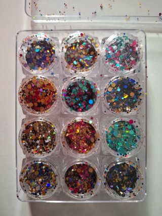 Glitter per unghie