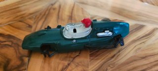 Scalextric Cooper Climax Verde de blister