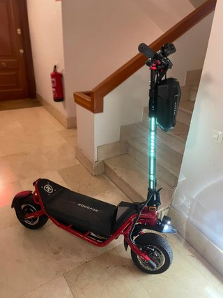 Patinete Rovoron R7 con mando limitador