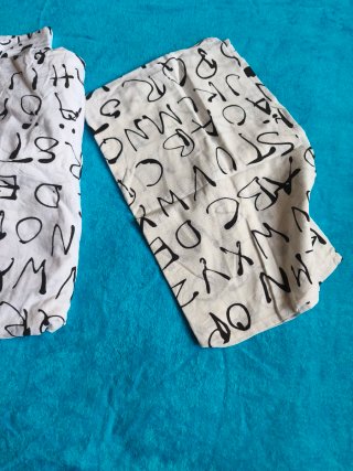 Funda Nórdica con Estampado de Letras Cama (90)