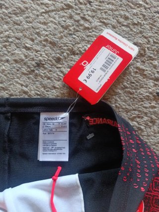 Bañador Speedo Negro Junior
