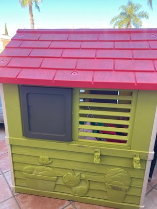 Casa infantil para jardín