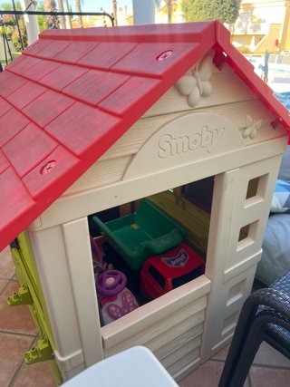 Casa infantil para jardín