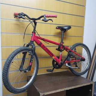 Bicicleta Infantil B'Twin 20 Roja