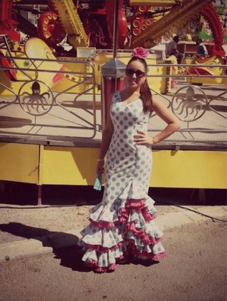 Traje de flamenca
