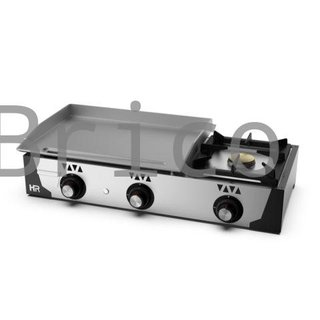 Plancha Gas Acero Laminado + Fogón Serie 100 - PLC6100F
