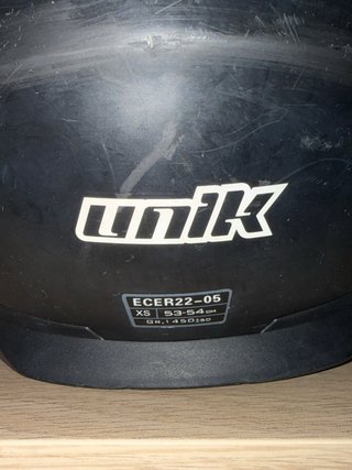 Casco Moto Integral UNIK XS Doble Visera