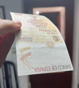 Lote 5 Billetes 5000 Pesetas 1992 Cristóbal Colón