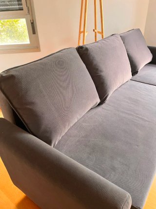 Sofá Cama Ikea Brissund Chaise Longue Gris