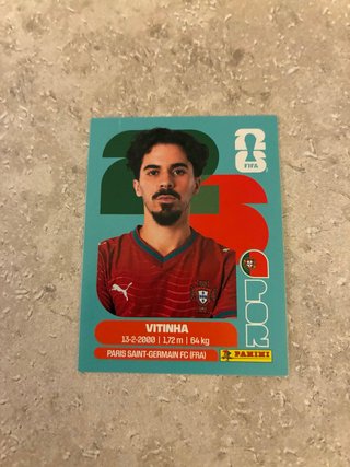 Cromo Mundial Vitinha Panini 2023