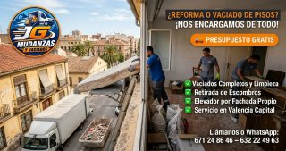 Vaciado de pisos naves trasteros chalet