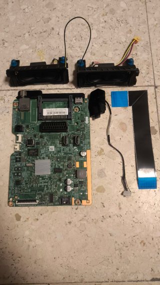 Placa base y altavoces TV 32 Samsung