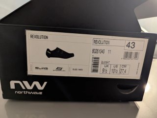 Scarpe ciclismo Northwave Revolution Nere.
