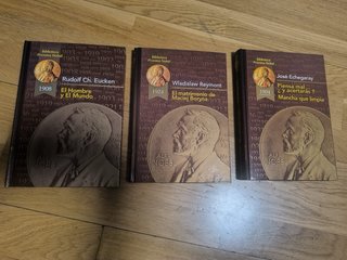 colecciones Vintage ,puzzles y 3 libros Alfr Nobel