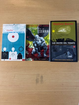 Libros bolsillo ciencia ficción.