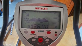 Bicicleta Ergométrica Kettler con 10 Programas