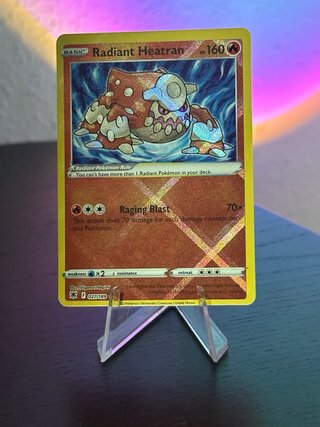 HEATRAN Shiny - Carta pokemon